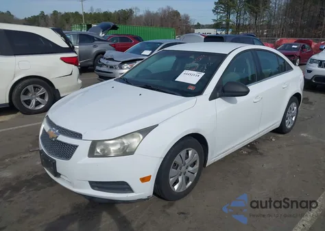 2012 Chevrolet Cruze Ls z USA, uszkodzony, nr VIN 1G1PC5SH7C7292904